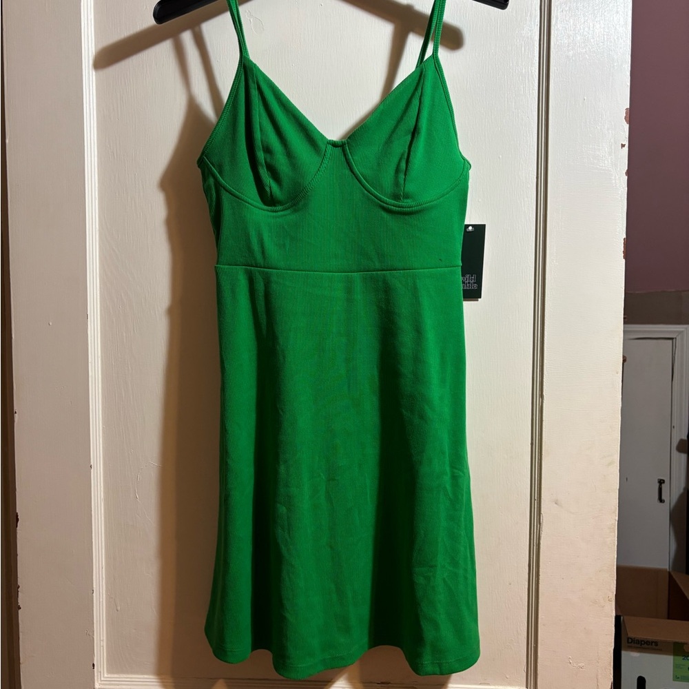 Wild Fable Green Mini Dress